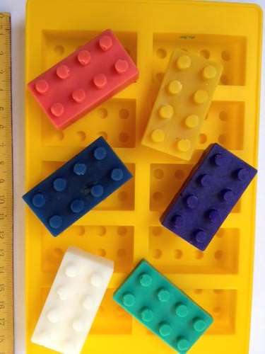 Silicone fondant Lego Blocks 4.5x2.5x1.5cm