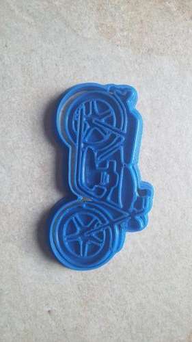 Motorbike cookie cutter 9.5cm