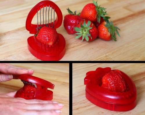 Strawberry slicer
