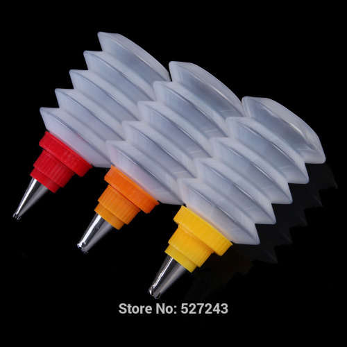 3 Piece Cookie Decorating Bottle Set