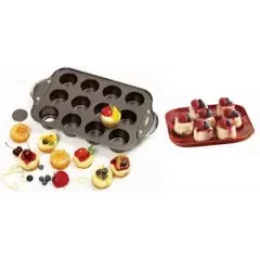 Deluxe 12 mini Cheese cake pan