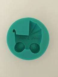 Silicone mould Pram 4.5x5.5cm