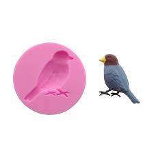 Silicone fondant  mould bird,  size 4.5cm