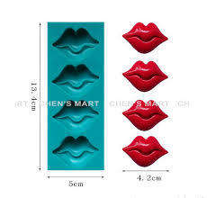 Silicone mould Lips 4.3cm