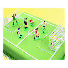 Soccer fugurine set, caketoppers