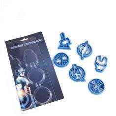 Avengers plastic cookie cutters