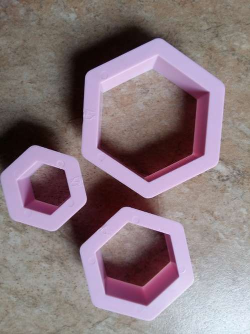 shape Plastic cookie cutter, 3piece