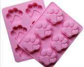 Silicone fondant Paws mould. size of paw is 5x5cm, Paw Patrol