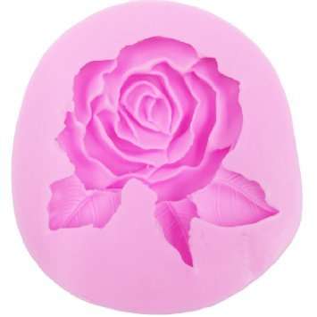 Silicone fondant mould. Rose 6x6cm