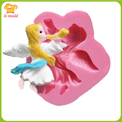 Silicone fondant mould. Angel 5.5x6cm