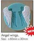 Silicone mould Angel Wings