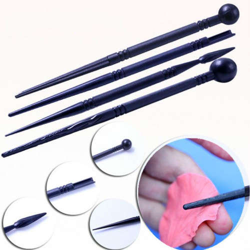 Flower vein fondant modeling tools.