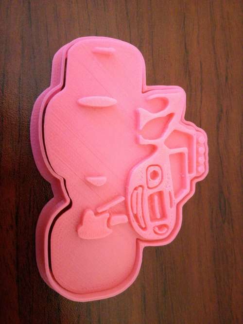 Monster truck cookie cutter, 8.5x6cm