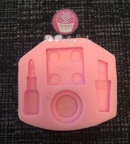 Mac Make up silicone fondant mould. size of mould 7x6.5cm