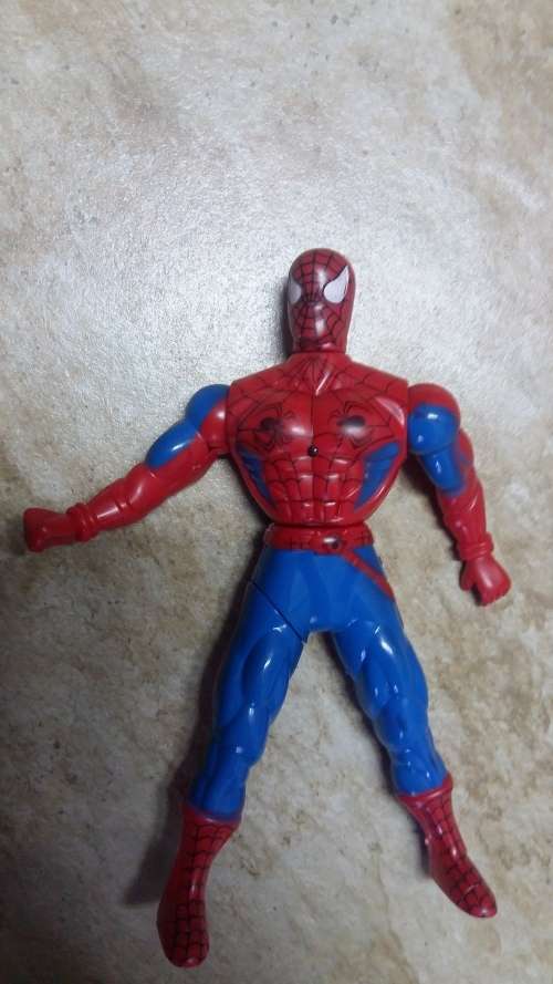 Plastic Spiderman figurine , 20cm. perfect to use as caketopper