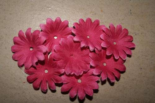 Scrapbook flowers, Pink