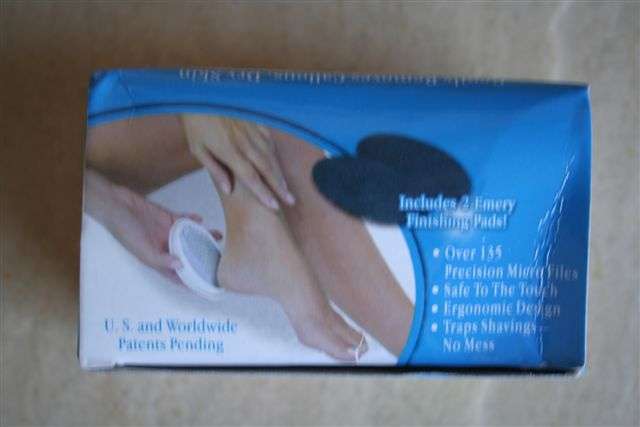 Pedi Egg, Included 2 Emery Pads