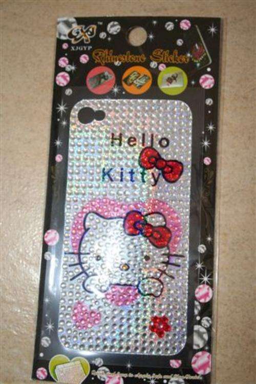 Hello Kitty Cellphone bling stickers