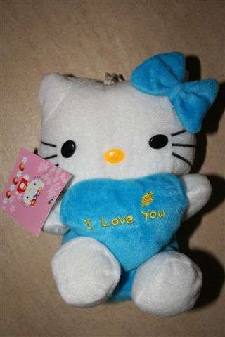 Hello Kitty 18cm Doll Blue