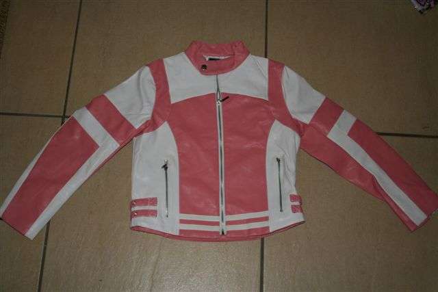 Girls leather jacket 8-9 years