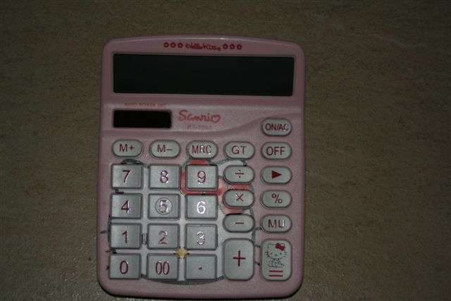 Hello Kitty Calculator