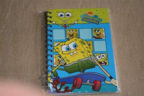 Spongebob notebook
