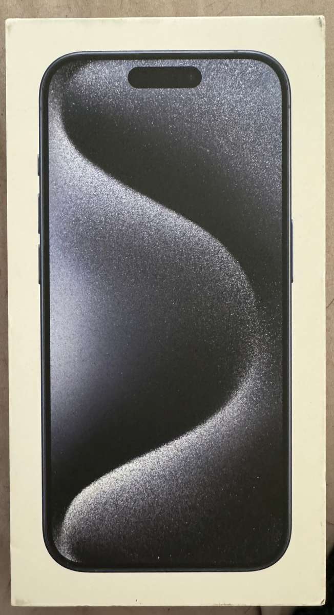 Iphone 15 Pro 1TB blue Titanium Brand new.