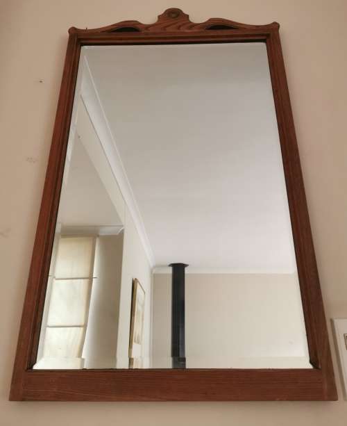Antique Beveled Mirror