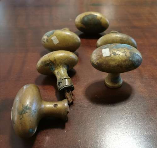 Antique Brass door knobs