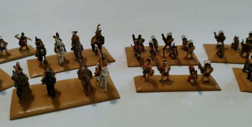 Vintage lead `Cowboys and Indians` toys