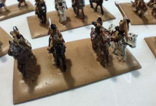 Vintage lead `Cowboys and Indians` toys