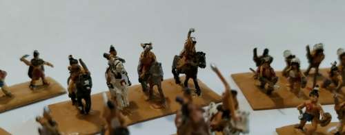 Vintage lead `Cowboys and Indians` toys