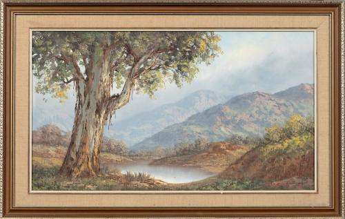 **original** Louise Repsold oil on board