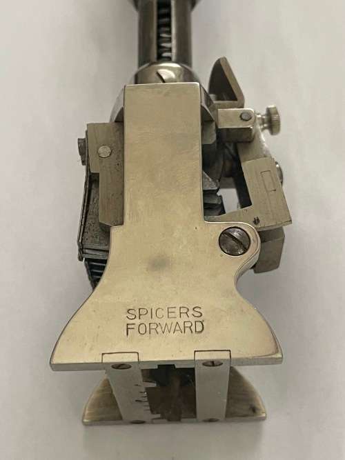 `Spicers Forward` Vintage Number stamp in original Box (Box Damaged)