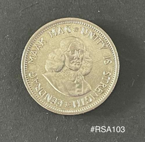 1961 Republic of South Africa - 10c. (10 Cent) Silver coin - VF Circulated, 5 Grams (RSA103)