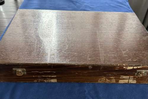 T.H. MARTHINSEN (NORWAY) 57 PIECE `VIDAR` PATTERN EPNS CUTLERY SET - CIRCA 1960`S