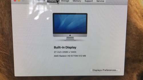 iMac Intel core i5