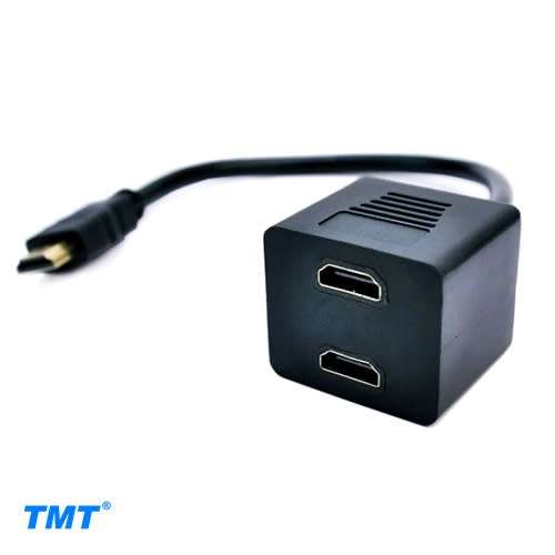 HDMI Male To Dual HDMI Female Cable Adapter