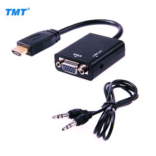 VGA to HDMI Cable with Aux Line Out
