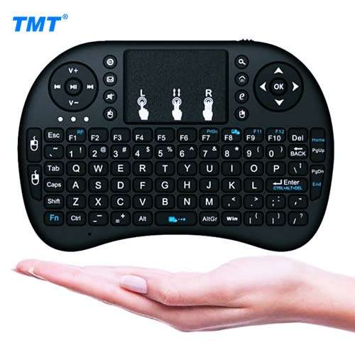 2.4Ghz Mini Wireless Keyboard with Mouse & Touchpad | For Smart TV, Laptop, Android TV Box, PS3