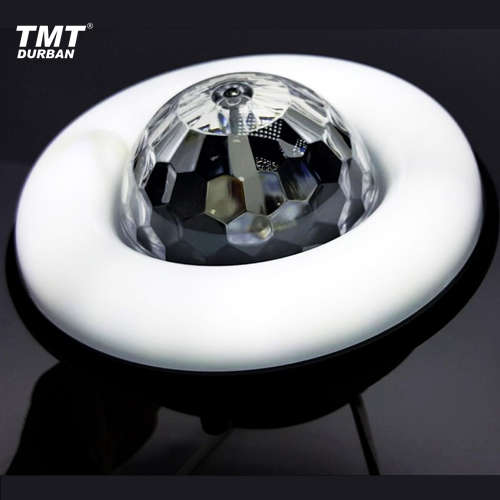 Solar Charging 2in1 Camping Light & Mini RGB Party Light | Black or Silver