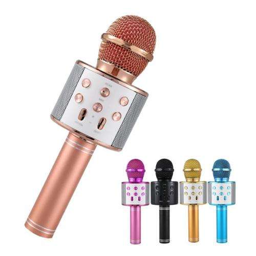 Bluetooth Wireless Voice Changing Microphone Speaker with TF Card Slot