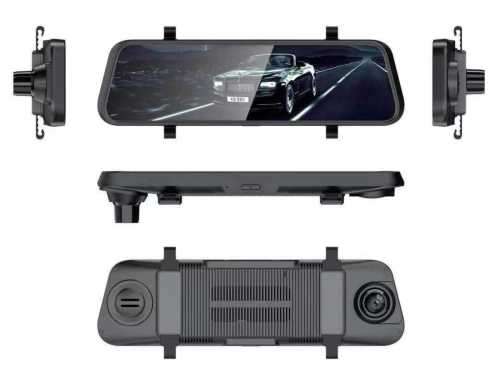 Inch Rearview Mirror Driving Recorder HD with Reverse Camera