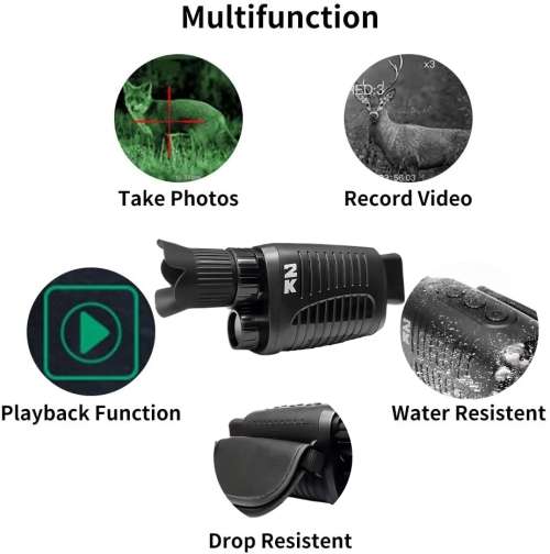 Monocular Night Vision Telescope for Hunting