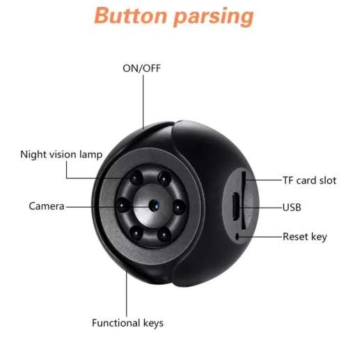 SQ6 Mini Camera with Motion Sensor