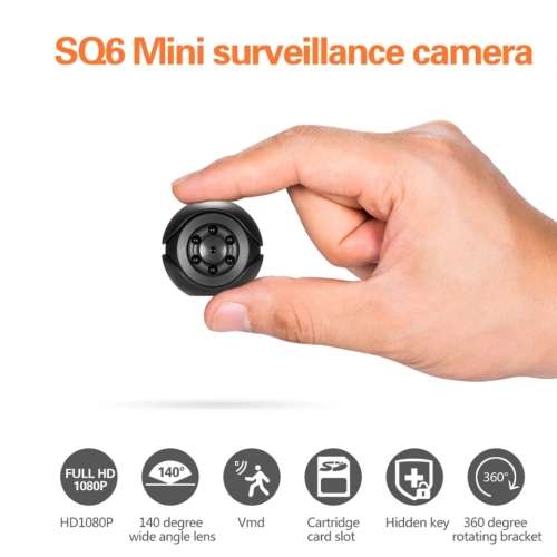 SQ6 Mini Camera with Motion Sensor