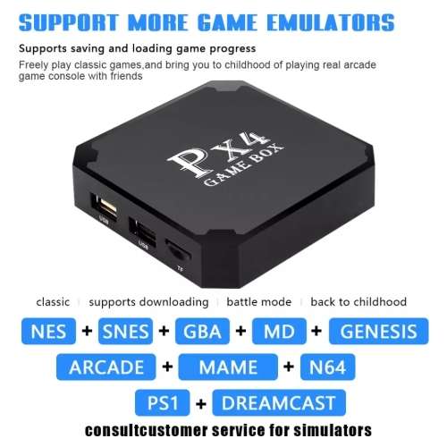 PX4 Retro Game Console Wireless Dual Joystick