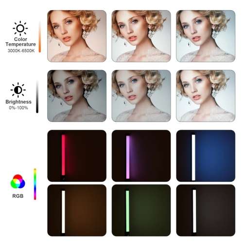 Handheld RGB LED Light Wand