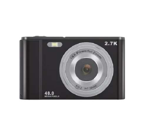 T6 Portable Digital Camera 48MP 2.7K 2.88-inch IPS Screen 16X Zoom
