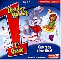 READER RABBIT 1ST GRD CAPERS CLOUD 9 JC - Free Shipping